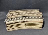 TORY KOLEJOWE SKRĘT ZAKRĘT KRÓTKI - MARKLIN - ZESTAW 20 SZTUK