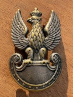 Orzełek mały na furażerkę Wojsko Polskie we Francji 1939/40