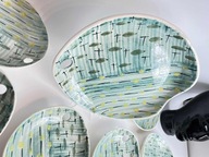 WŁOCŁAWEK Piwek-Białoborska garnitur do ciasta z dziurką wzór 184