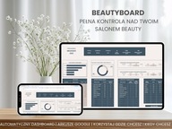 BeautyBoard – Arkusz Google do finansów i zarządzania salonem beauty