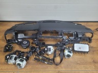 QASHQAI J12 KONSOLA PASY KOMPLET AIRBAG ORYGINAŁ SUPER STAN