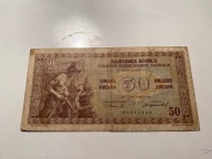 Jugosławia - 50 dinara - 1946