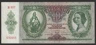 Węgry 10 pengo 1936 - B807