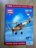 Modelarz Kartonowy 1/2009 DH 82A Tiger Moth