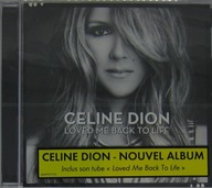 Celine Dion – Loved Me Back To Life, CD Folia Jewel Case