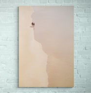 Obraz akrylowy ręcznie malowany Plaża Nowoczesna dekoracja ścienna 70x100