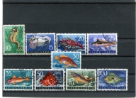 A50972) Ryby: Jugoslawien 795 - 803 kasowany