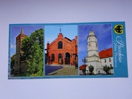 PACZKÓW - Ratusz, Muzeum Gazownictwa, mury obronne - pocztówka