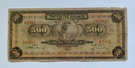 Stara GRECJA - 500 DRAHM 1932