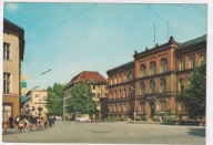 Świdnica plac Grunwaldzki 1973r. kiosk RUCH sklep SAM Neony