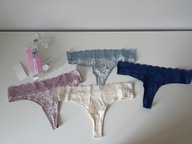 4 szt Śliczne markowe majteczki Next UK 12 EUR 40 95% cotton