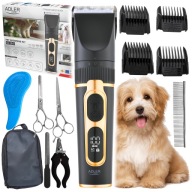 MASZYNKA PROFESJONALNA DO STRZYŻENIA PSA KOTA PSÓW ZWIERZĄT CICHA 12w1