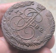 Rosja - 5 kopiejek 1782 EM K.II - MENNICZA