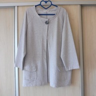Adamus szara narzutka kardigan r. 44 46