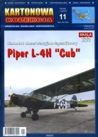 KARTONOWA KOLEKCJA SAMOLOT PIPER L-4H "Cub"
