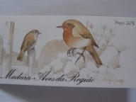 Portugalia - Madera - ptaki rodzime - zeszycik znaczkowy - Mi. MH-8 **