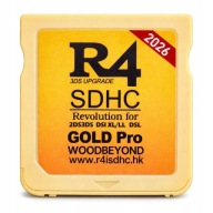 R4 GOLD Wood Pro NAGRYWARKA Gier 2DS DSi 3DS XL DS Game Boy Advance GBC NES