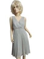 TARANKO SUKIENKA elegancka jedwab szyfonowy 36