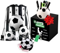 ZESTAW PREZENTOWY DLA PIŁKARZA PREZENT PIŁKA NA MIKOŁAJKI DO SZKOŁY ŚWIĘTA