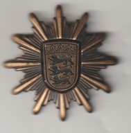 Niemcy Badenia Wintenbergia policja odznaka przypinka na czapke