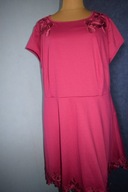 * BONPRIX * PIĘKNA SUKIENKA RÓŻOWA Z KORONKĄ_50