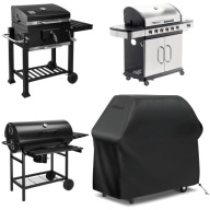 POKROWIEC NA GRILLA WODOODPORNY M 100x95x60 OSŁONA NA GRILL GAZOWY OGRODOWY