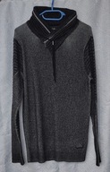 SWETER MĘSKI CHAPTER CZARNY MELANŻ M/L