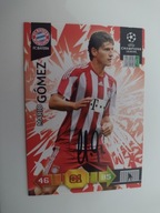 Karta panini autograf Bundesliga Bayern Mario Gomez Champions League