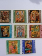 Bułgaria - Ikony - malarstwo - Mi.2577-84 **