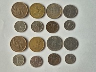 Zestaw Monet- Frank Belgijski- 16 sztuk