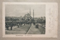 Konstantinopel Galata 1918 I wojna Niemcy Turcja Feldpost
