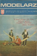 Modelarz 11-12/1979 DH Mosquito, PZL 37 B Łoś półmakieta, USS Idaho