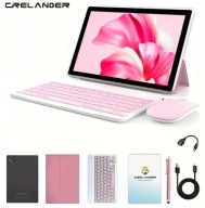 CRELANDERT 10,1' Android tablet+mysz+etui|6 GB RAM|128 GB SSD IPS HD