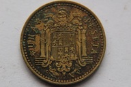 UNA PESETA 1966 R. HISZPANIA - CE120