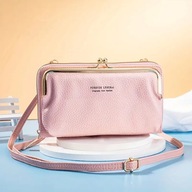 ELEGANCKA TOREBKA PORTMONETKA TELEFON WŁOSKI ANIMAL RETRO VINTAGE PUDROWY