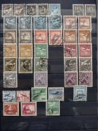 CHILE - Stare znaczki kasowane.