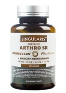 Arthro SR + siarczan glukozaminy Superior Singularis na stawy 60 kaps.
