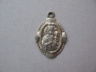 MATKA BOŻA CZĘSTOCHOWSKA 1000-LECIE CHRZTU POLSKI stary MEDALIK 1966