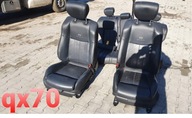 Infiniti QX70 Fotele Kanapa Wnętrze Komplet Boczki cena za komplet !