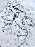 Audi Q5 80A 2019 2.0 TFSI Phev Hybryda instalacja wiązka wnętrza karoserii