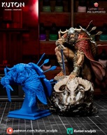 Żywica figurka Draven the warrior 1/10