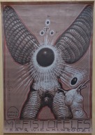 Franciszek Starowieyski Mefistofeles - plakat