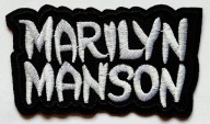 Naszywka Haftowana Marilyn Manson