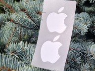Oryginalna naklejka Apple logo na laptpa