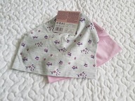 Pepco 2 czapeczki fiolet i kwiatki nowa roz 128