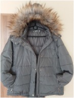 Kurtka puchowa z kapturem BLUE MOTION r. 44/46