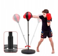 Gruszka bokserska dla dzieci rękawice zestaw boks 70-105 cm ruchomy stojak