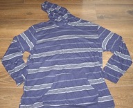 Broken English granatowa bluza z kapturem XL