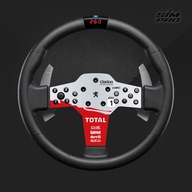 NAKLEJKA NA FANATEC CSL P1 V2 PEUGEOT 206 WRC 2001