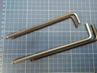 klucze imbusowe z kulką zestaw 2x5mm i 2x6mm PB DURO